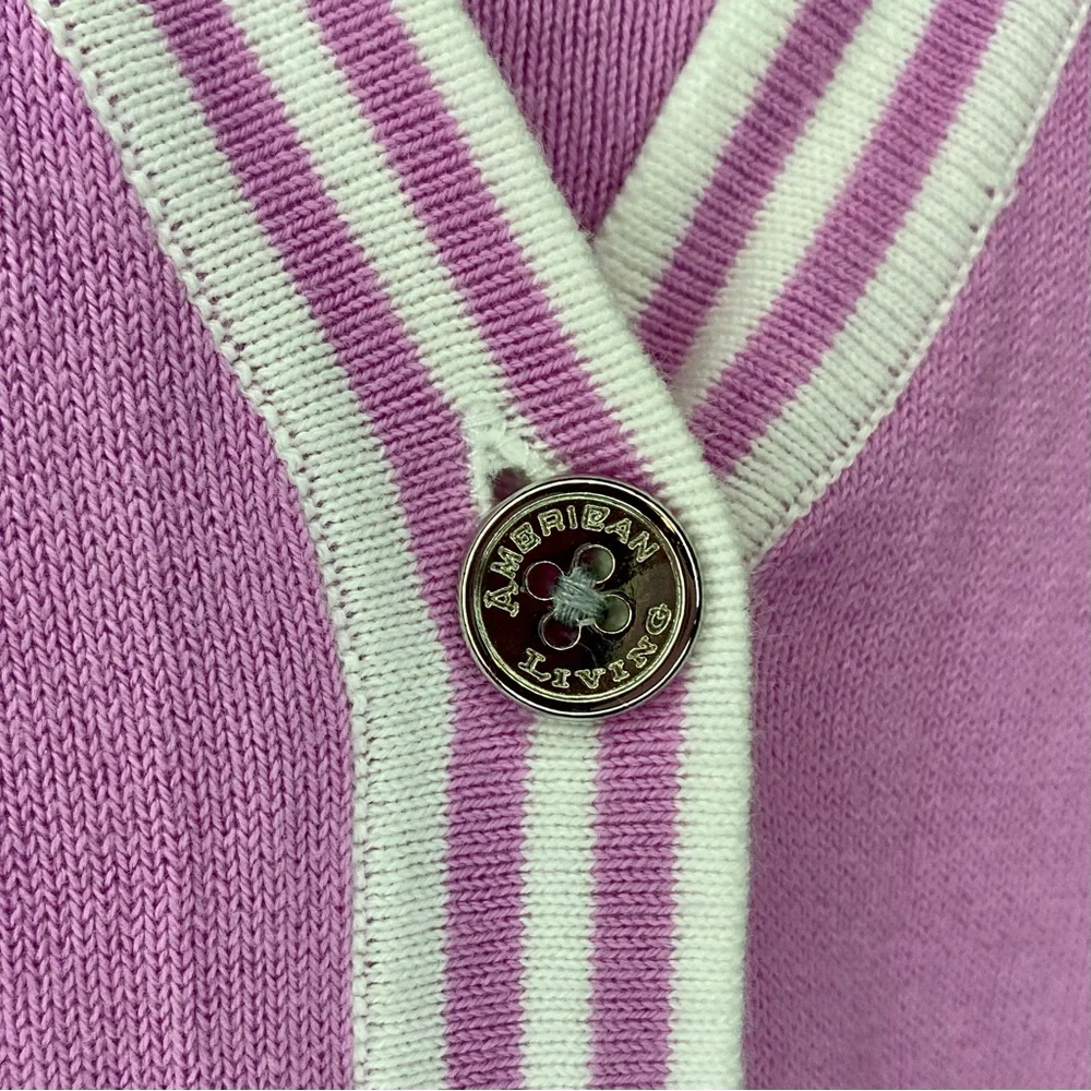 American Living Purple Sweater Set NWT
